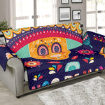 Mexican Skull Cinco de Mayo Print Sofa Protector