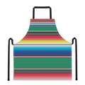 Mexican Striped Blanket Pattern Print Apron