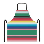 Mexican Striped Blanket Pattern Print Apron