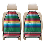 Mexican Striped Blanket Pattern Print Car Seat Organizers