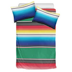 Mexican Striped Blanket Pattern Print Duvet Cover Bedding Set