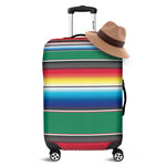 Mexican Striped Blanket Pattern Print Luggage Cover
