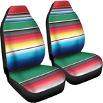 Mexican Striped Blanket Pattern Print Universal Fit Car Seat Covers