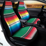 Mexican Striped Blanket Pattern Print Universal Fit Car Seat Covers