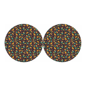 Mexico Cinco de Mayo Pattern Print Car Coasters