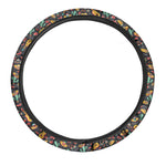 Mexico Cinco de Mayo Pattern Print Car Steering Wheel Cover