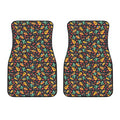Mexico Cinco de Mayo Pattern Print Front Car Floor Mats