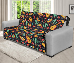 Mexico Cinco de Mayo Pattern Print Futon Protector