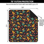 Mexico Cinco de Mayo Pattern Print Futon Protector