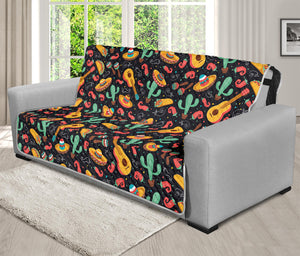 Mexico Cinco de Mayo Pattern Print Futon Protector