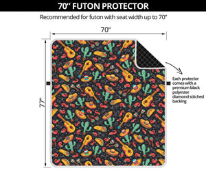 Mexico Cinco de Mayo Pattern Print Futon Protector