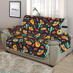 Mexico Cinco de Mayo Pattern Print Half Sofa Protector