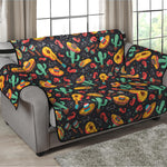 Mexico Cinco de Mayo Pattern Print Loveseat Protector