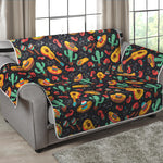 Mexico Cinco de Mayo Pattern Print Loveseat Protector