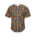 Mexico Cinco de Mayo Pattern Print Men's Baseball Jersey