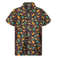 Mexico Cinco de Mayo Pattern Print Men's Short Sleeve Shirt