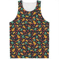 Mexico Cinco de Mayo Pattern Print Men's Tank Top