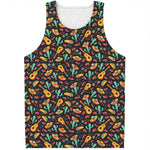 Mexico Cinco de Mayo Pattern Print Men's Tank Top