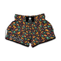 Mexico Cinco de Mayo Pattern Print Muay Thai Boxing Shorts