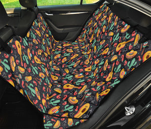 Mexico Cinco de Mayo Pattern Print Pet Car Back Seat Cover