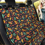 Mexico Cinco de Mayo Pattern Print Pet Car Back Seat Cover