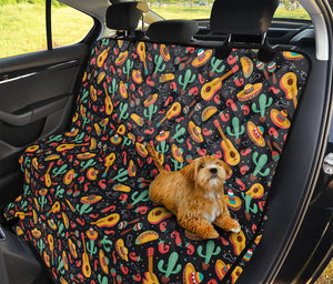 Mexico Cinco de Mayo Pattern Print Pet Car Back Seat Cover