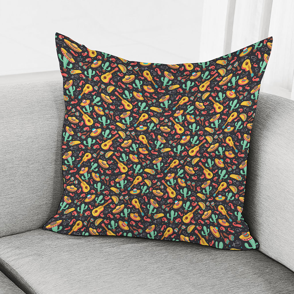 Mexico Cinco de Mayo Pattern Print Pillow Cover