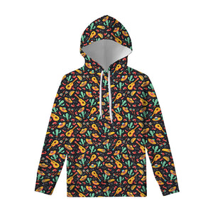 Mexico Cinco de Mayo Pattern Print Pullover Hoodie