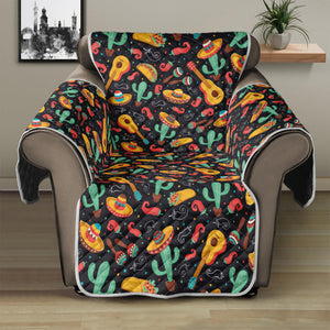 Mexico Cinco de Mayo Pattern Print Recliner Protector