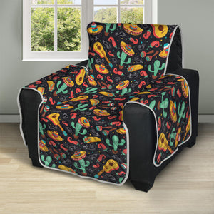 Mexico Cinco de Mayo Pattern Print Recliner Protector