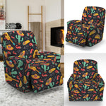 Mexico Cinco de Mayo Pattern Print Recliner Slipcover