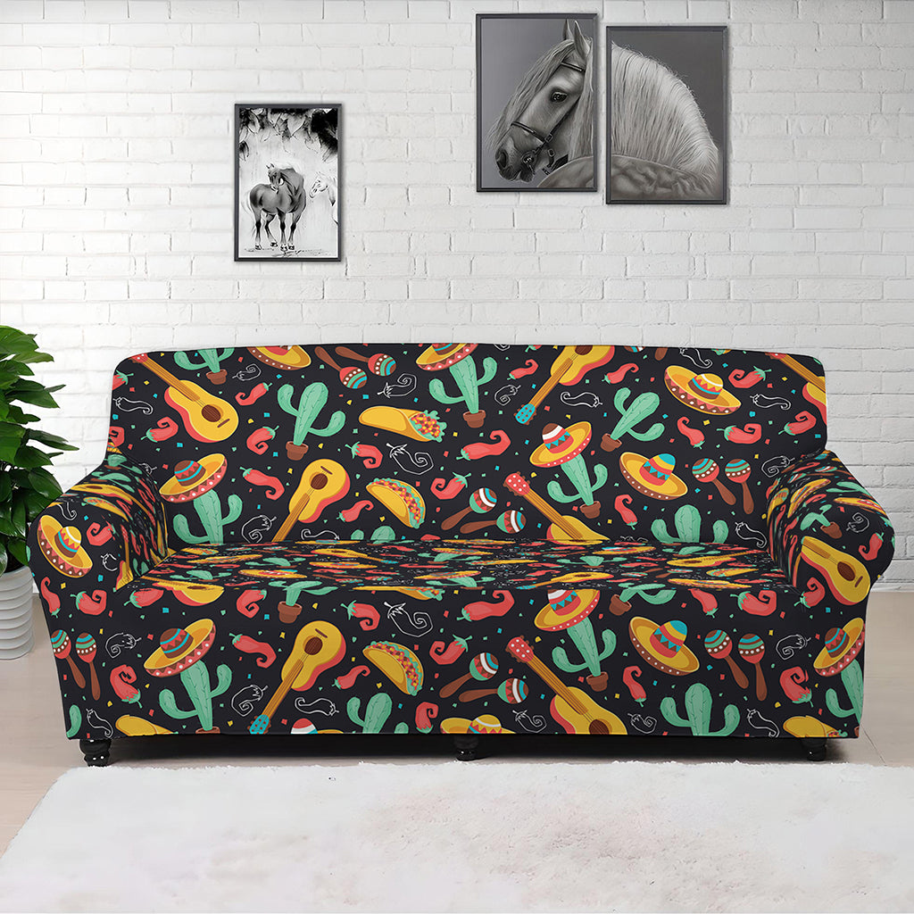 Mexico Cinco de Mayo Pattern Print Sofa Cover