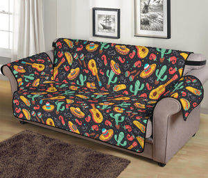 Mexico Cinco de Mayo Pattern Print Sofa Protector