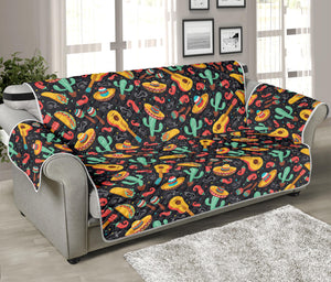 Mexico Cinco de Mayo Pattern Print Sofa Protector