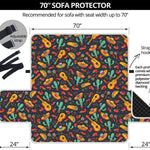 Mexico Cinco de Mayo Pattern Print Sofa Protector