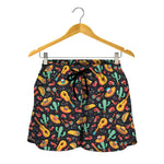 Mexico Cinco de Mayo Pattern Print Women's Shorts