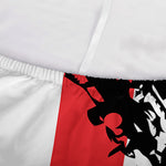 Military American Flag Print Sofa Cover