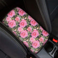 Military Camouflage Flower Pattern Print Car Center Console Cover