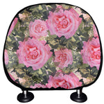 Military Camouflage Flower Pattern Print Car Headrest Covers