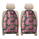 Military Camouflage Flower Pattern Print Car Seat Organizers