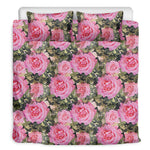 Military Camouflage Flower Pattern Print Duvet Cover Bedding Set