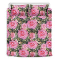 Military Camouflage Flower Pattern Print Duvet Cover Bedding Set