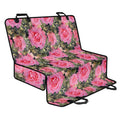 Military Camouflage Flower Pattern Print Pet Car Back Seat Cover