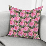 Military Camouflage Flower Pattern Print Pillow Cover