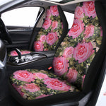 Military Camouflage Flower Pattern Print Universal Fit Car Seat Covers