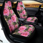 Military Camouflage Flower Pattern Print Universal Fit Car Seat Covers