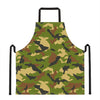 Military Camouflage Print Apron