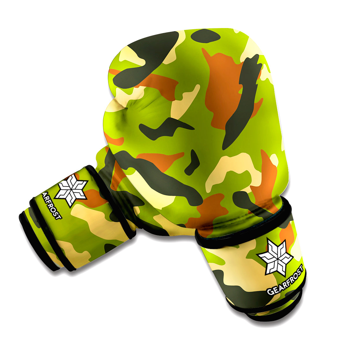 Military Camouflage Print Boxing Gloves