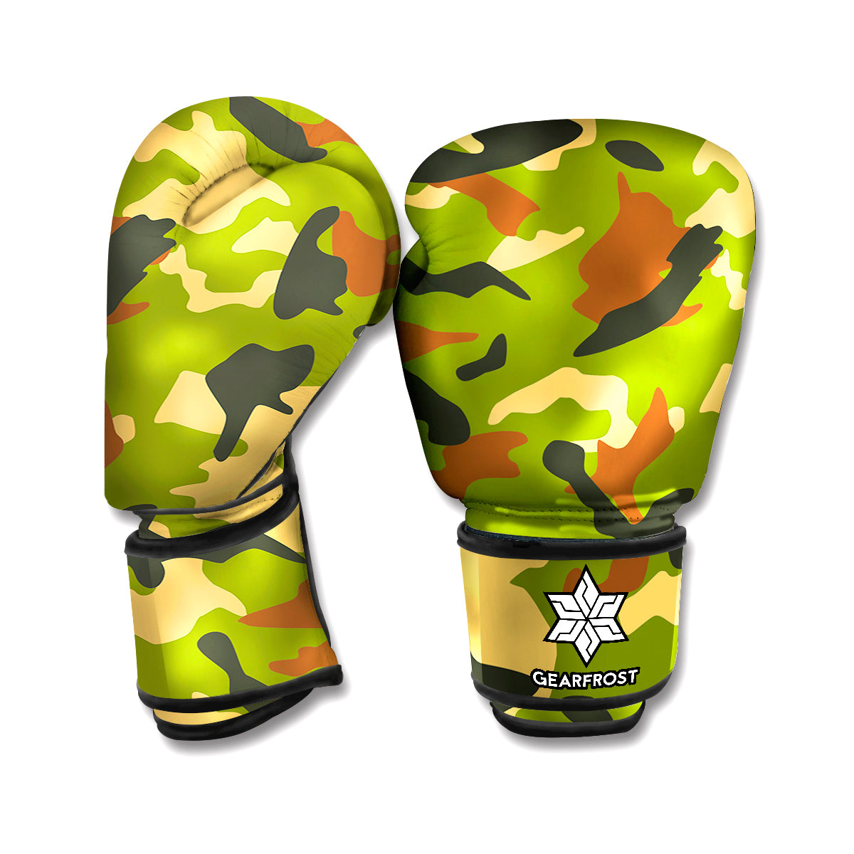 Military Camouflage Print Boxing Gloves