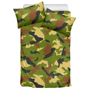 Military Camouflage Print Duvet Cover Bedding Set